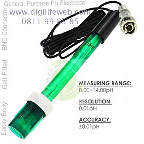 PH Meter Electrode with BNC Connector